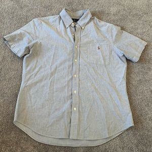 Polo Ralph Lauren shirt sleeve button up shirt. Men’s XL slim fit